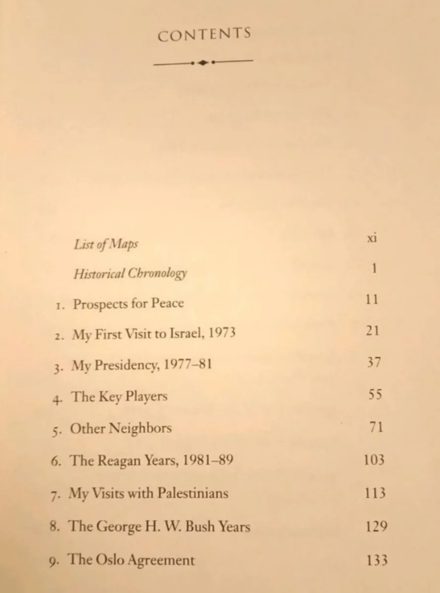 Palestine Peace Not Apartheid Jimmy Carter Book - Image 3