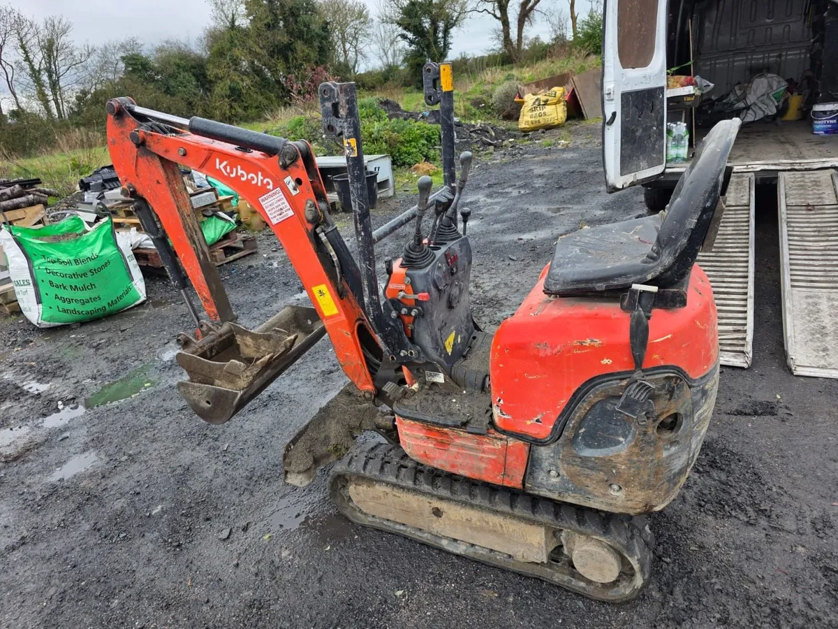 Mini Digger Kubota - Image 1