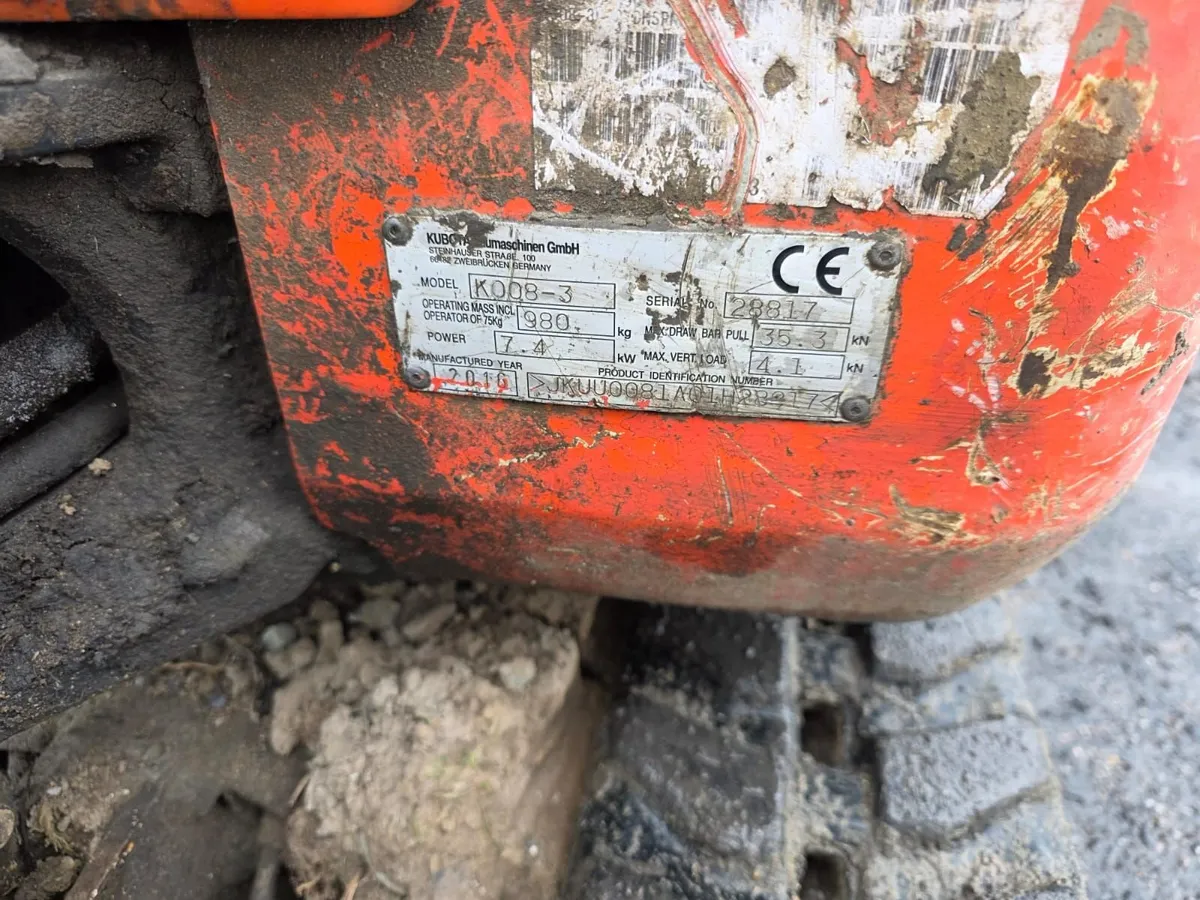 Mini Digger Kubota - Image 4