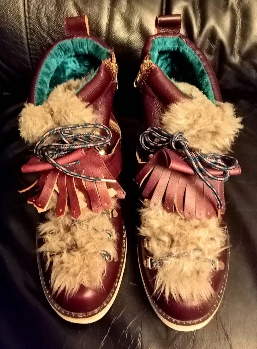 Irregular Choice Dark Brown Boots - Image 1