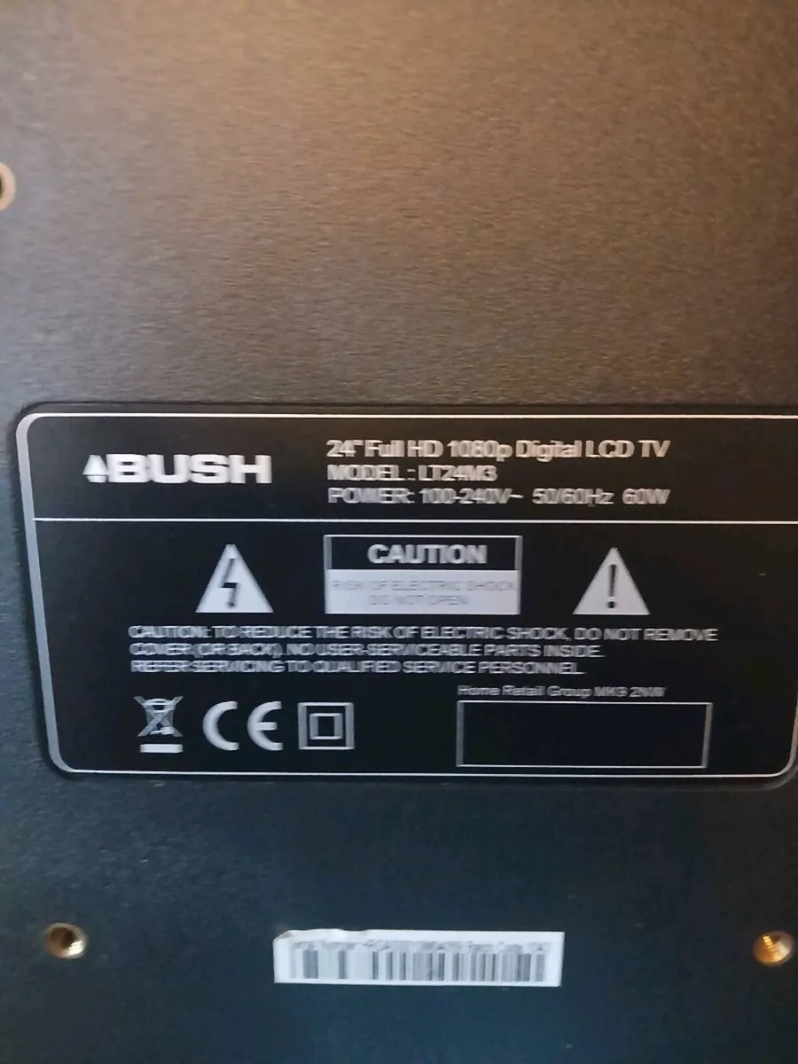 BUSH 24"SAORVIEW HD TV - Image 2