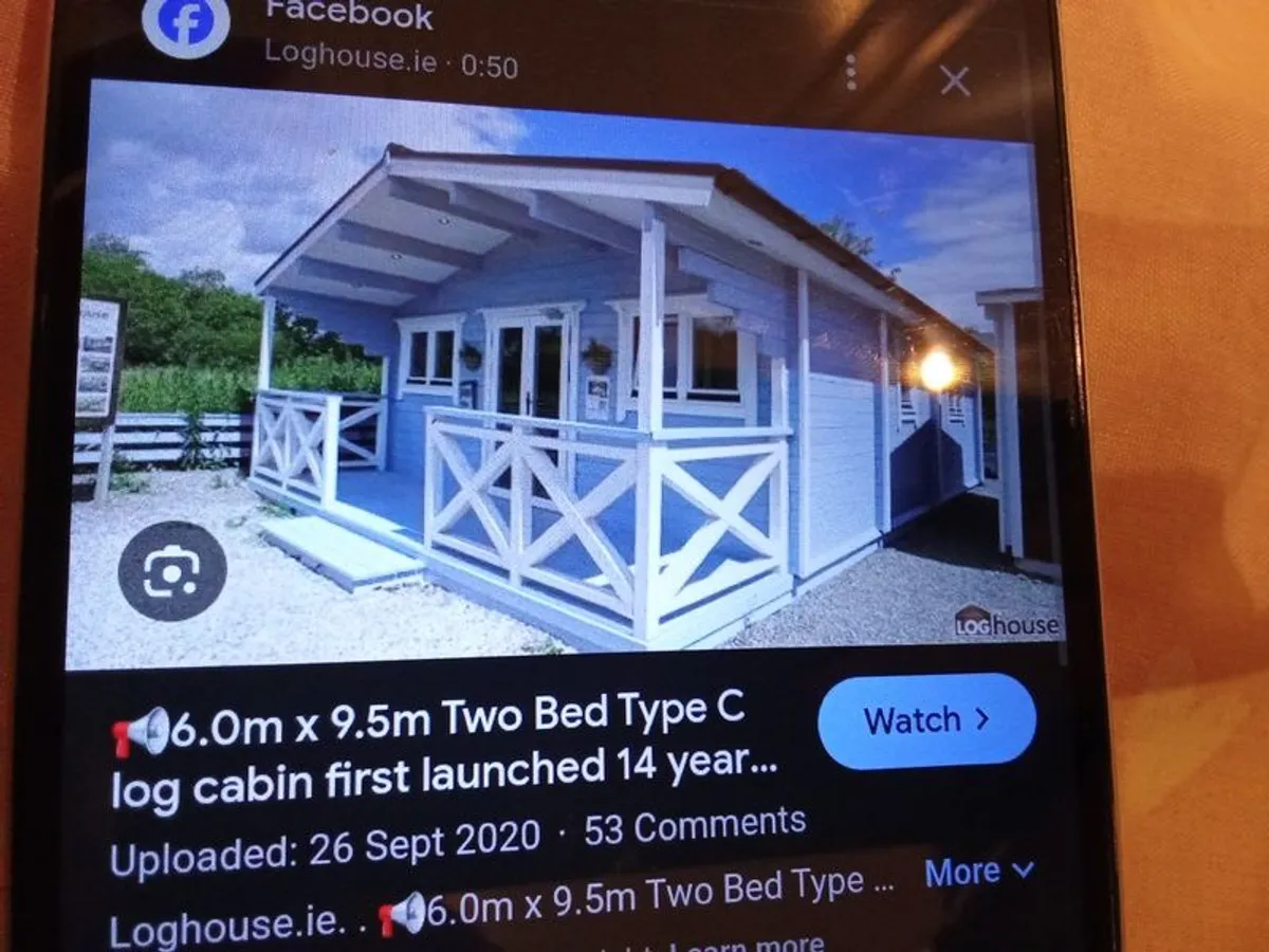 2 bed log cabin house type c - Image 2