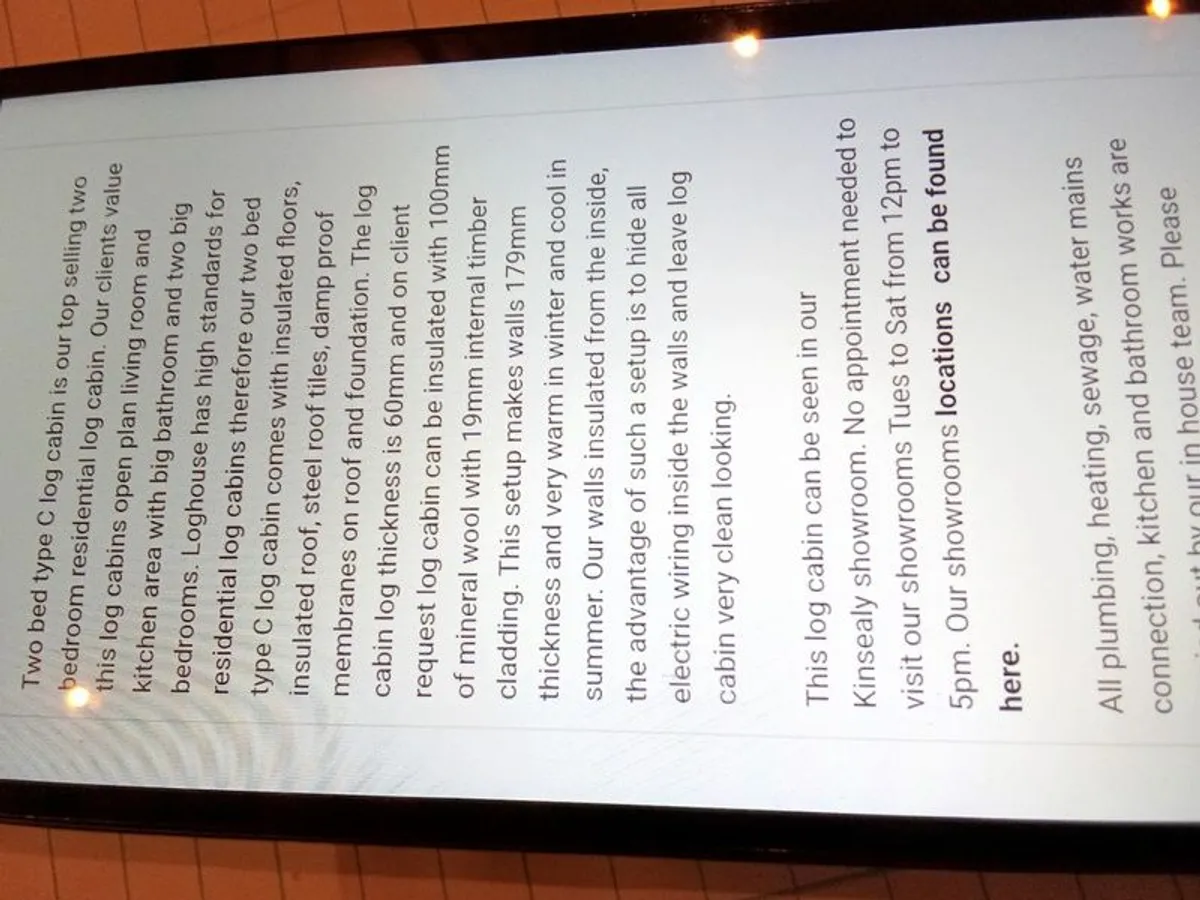 2 bed log cabin house type c - Image 4