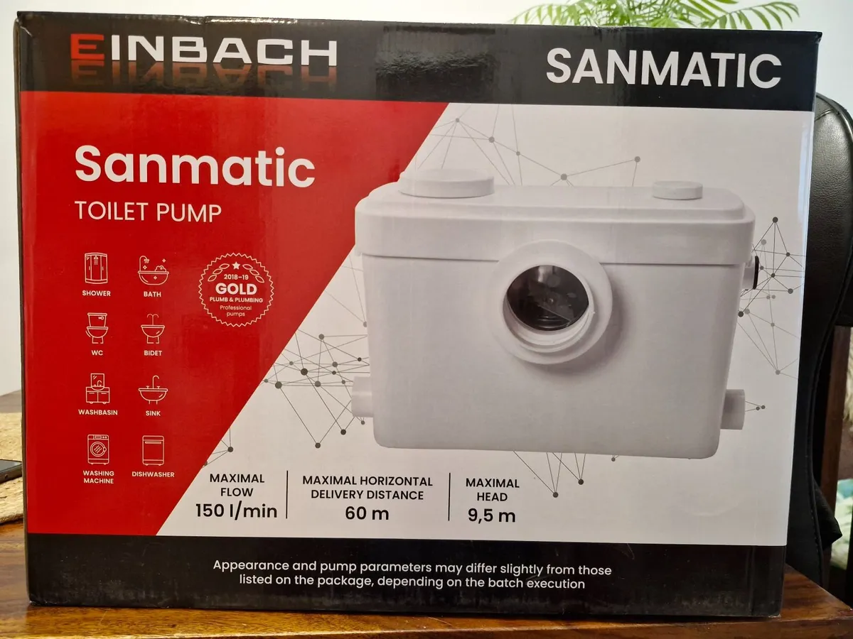 MACERATOR PUMP 600 W. EINBACH. - Image 1