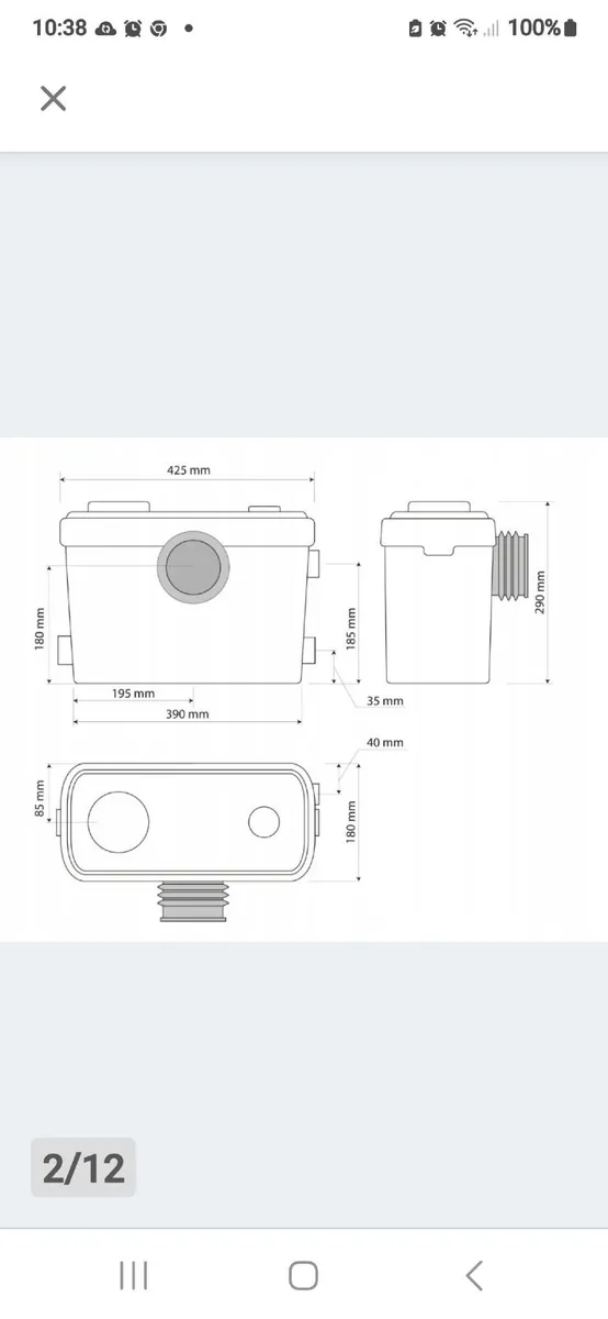 MACERATOR PUMP 600 W. EINBACH. - Image 2