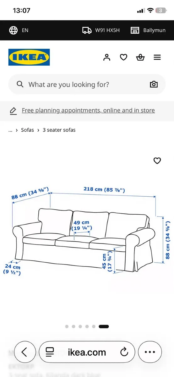 IKEA Sofa - Image 1