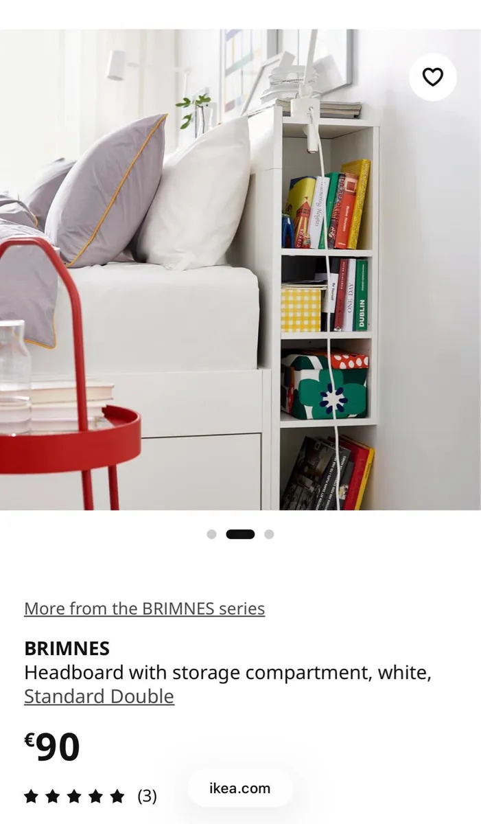 IKEA brimnes headboard - Image 2