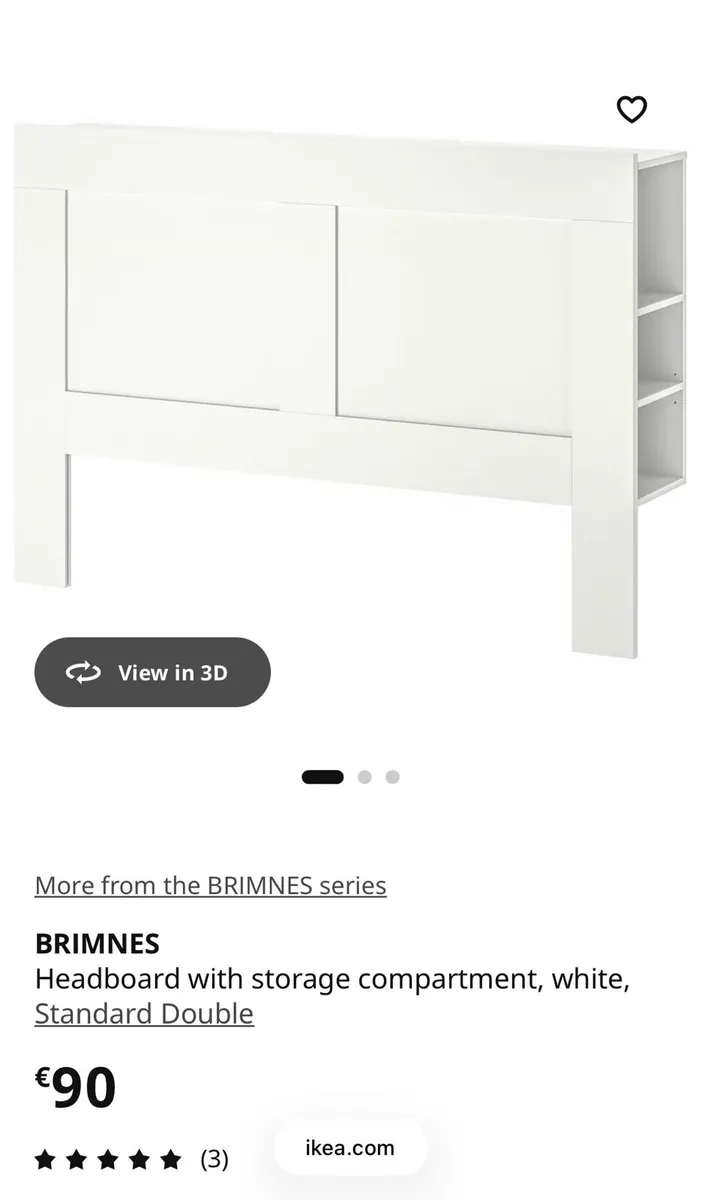 IKEA brimnes headboard - Image 3