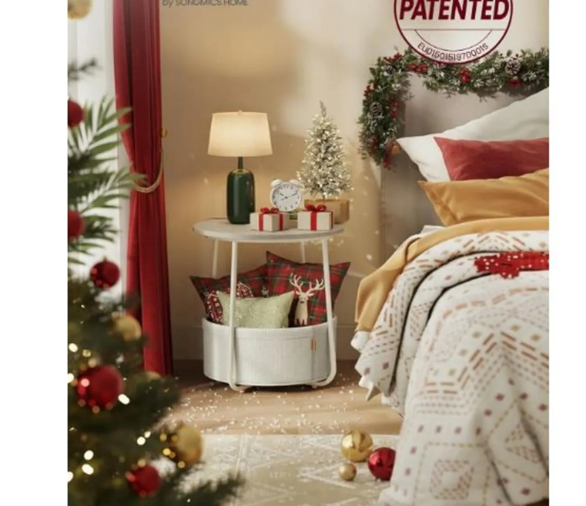 Round Side Table, Small Table - Image 1