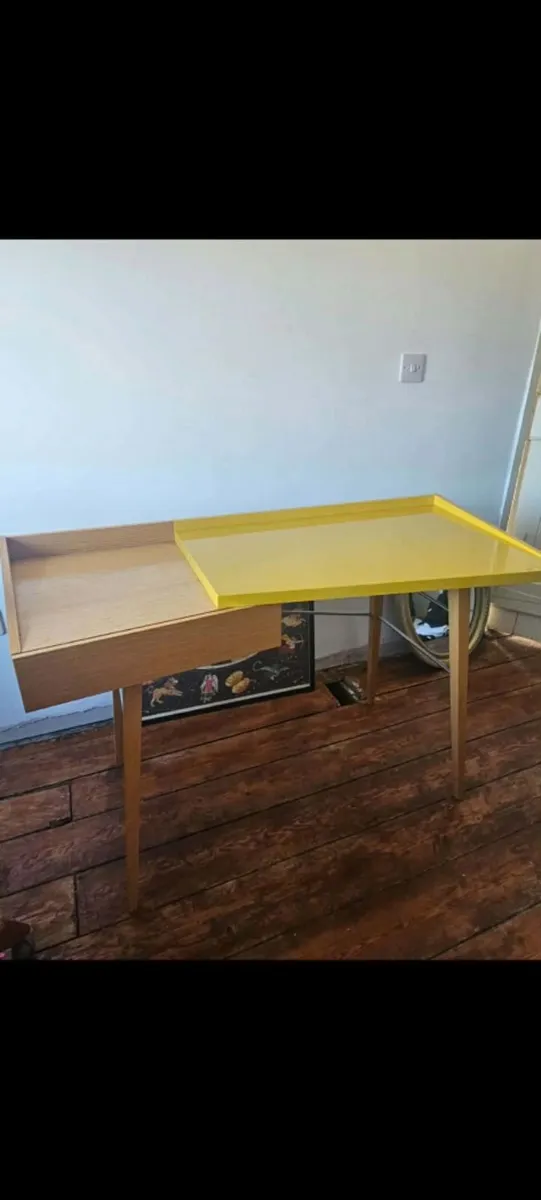 Ligne Roset Desk by Thibault Desombre Mustard - Image 3