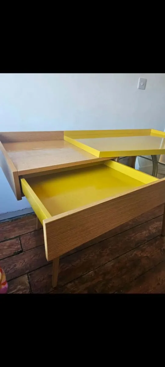 Ligne Roset Desk by Thibault Desombre Mustard - Image 2