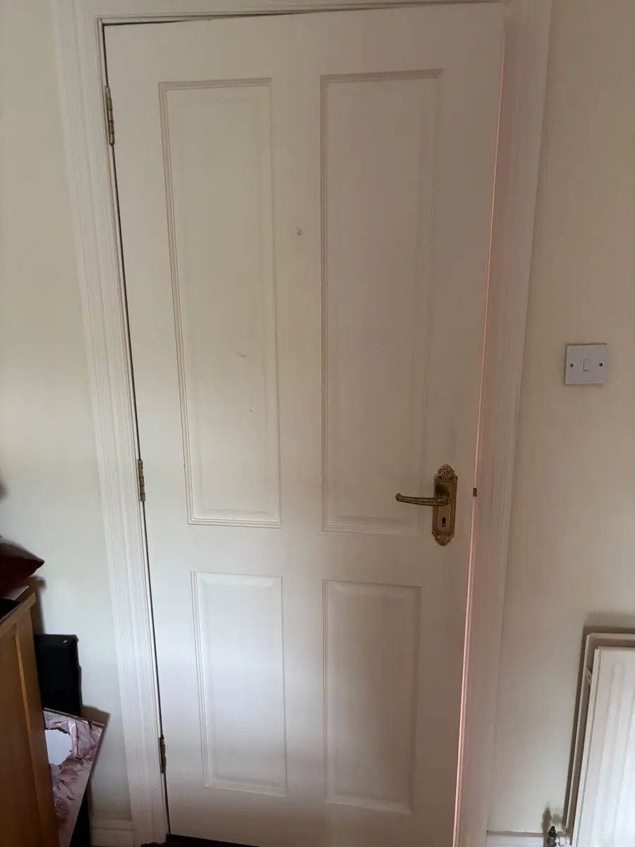 Solid Mahogany Internal Doors 4 panels - Image 4