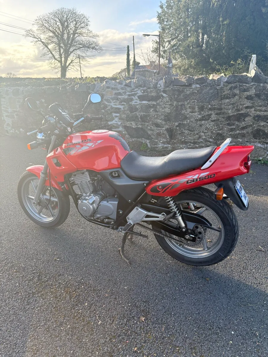 1995 Honda cb500 - Image 4