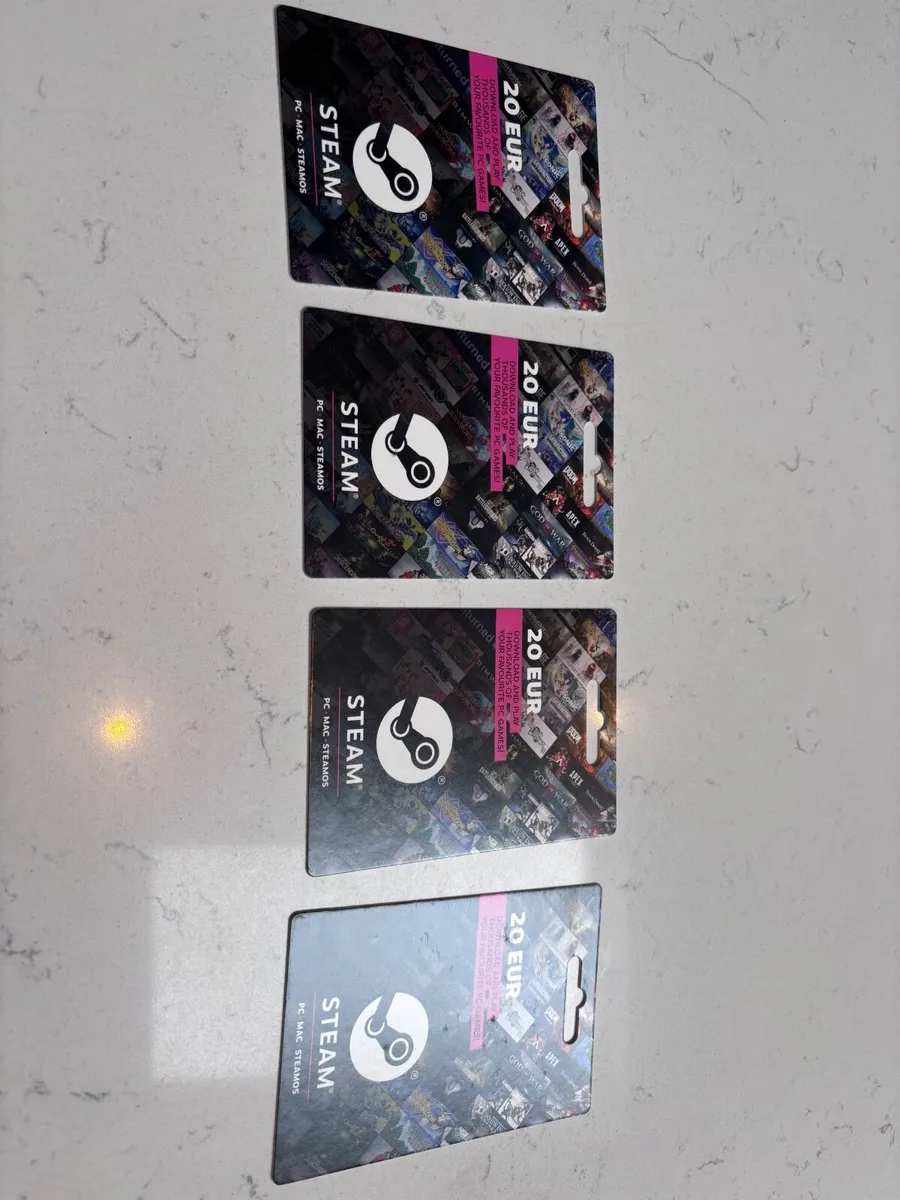 Steam Gaming Cards - Image 1