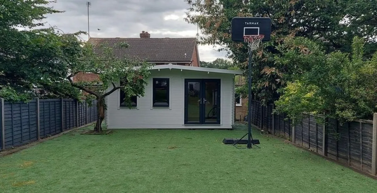 20x18 Timber Apex Log Cabin – 44mm Walls - Image 3