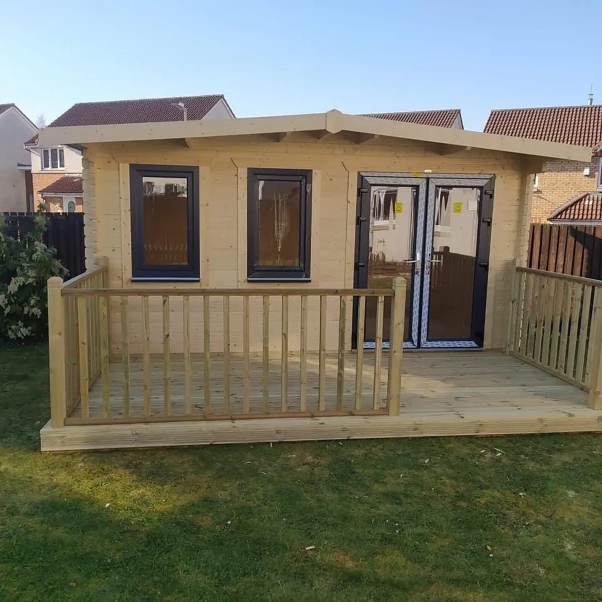 20x18 Timber Apex Log Cabin – 44mm Walls - Image 2