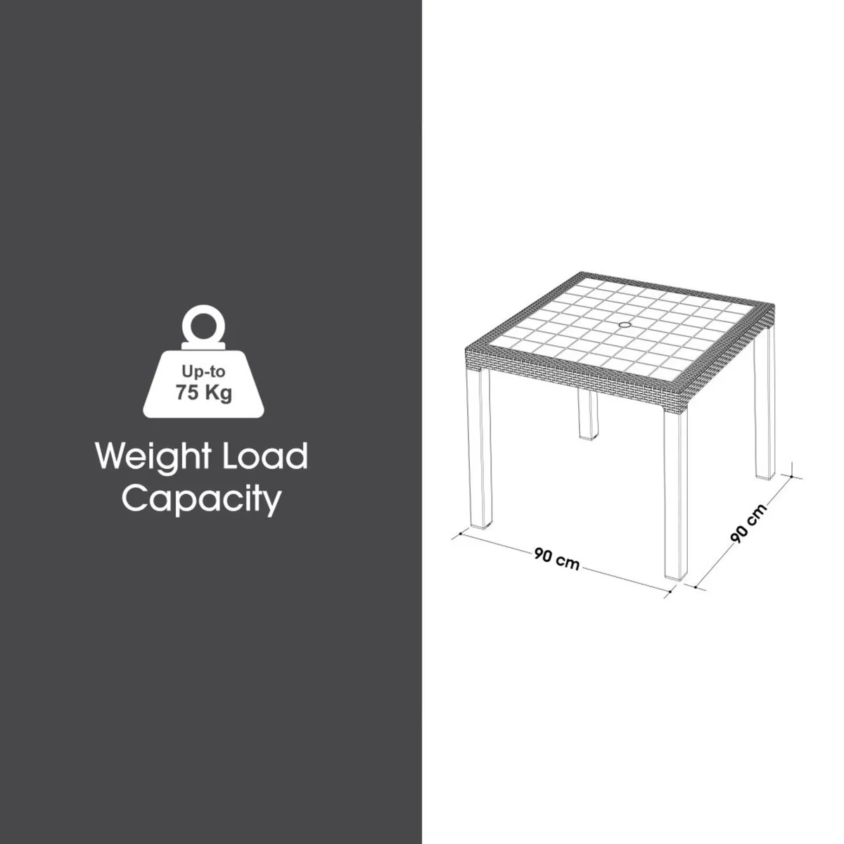 🌿 CedarRattan Home Garden Table & Armchairs Sets - Image 3