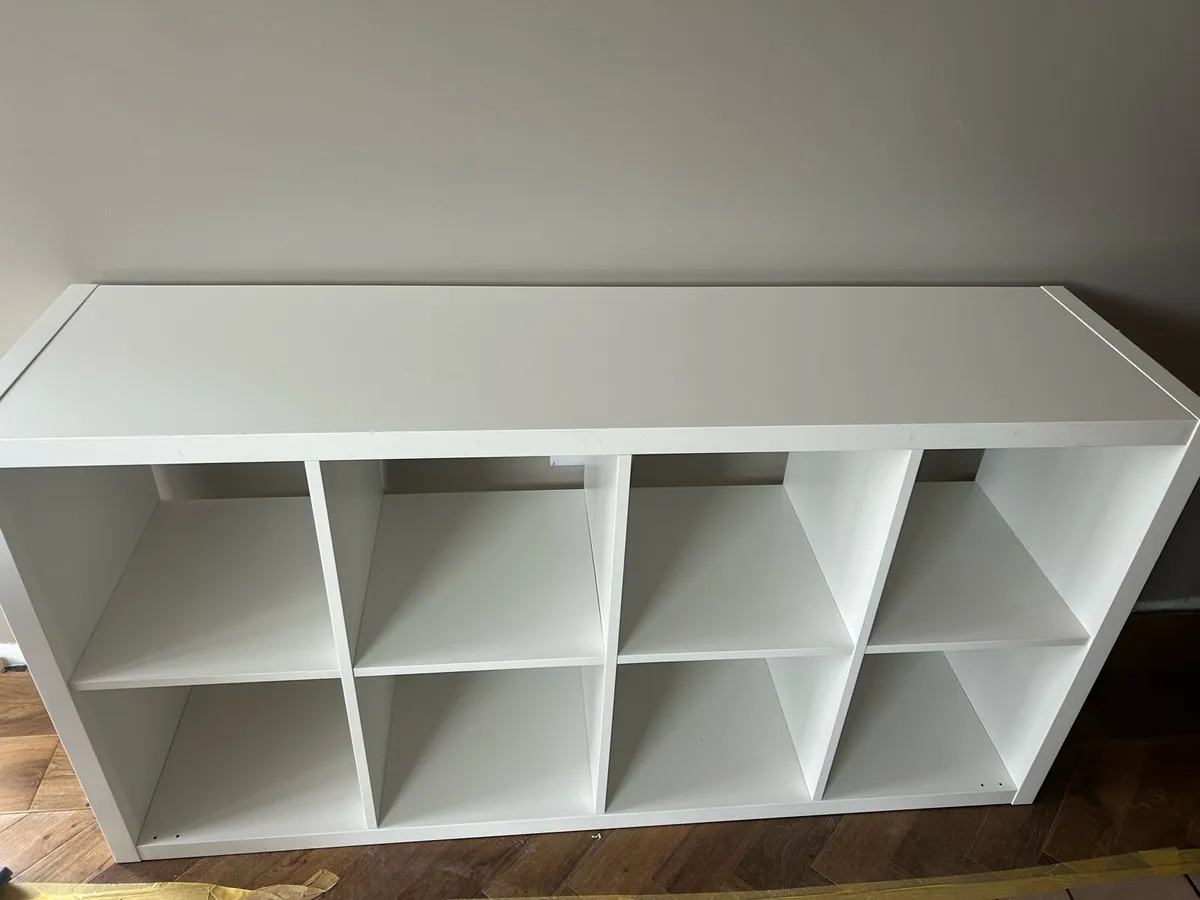 IKEA 8 compartment cube storage system - Image 2