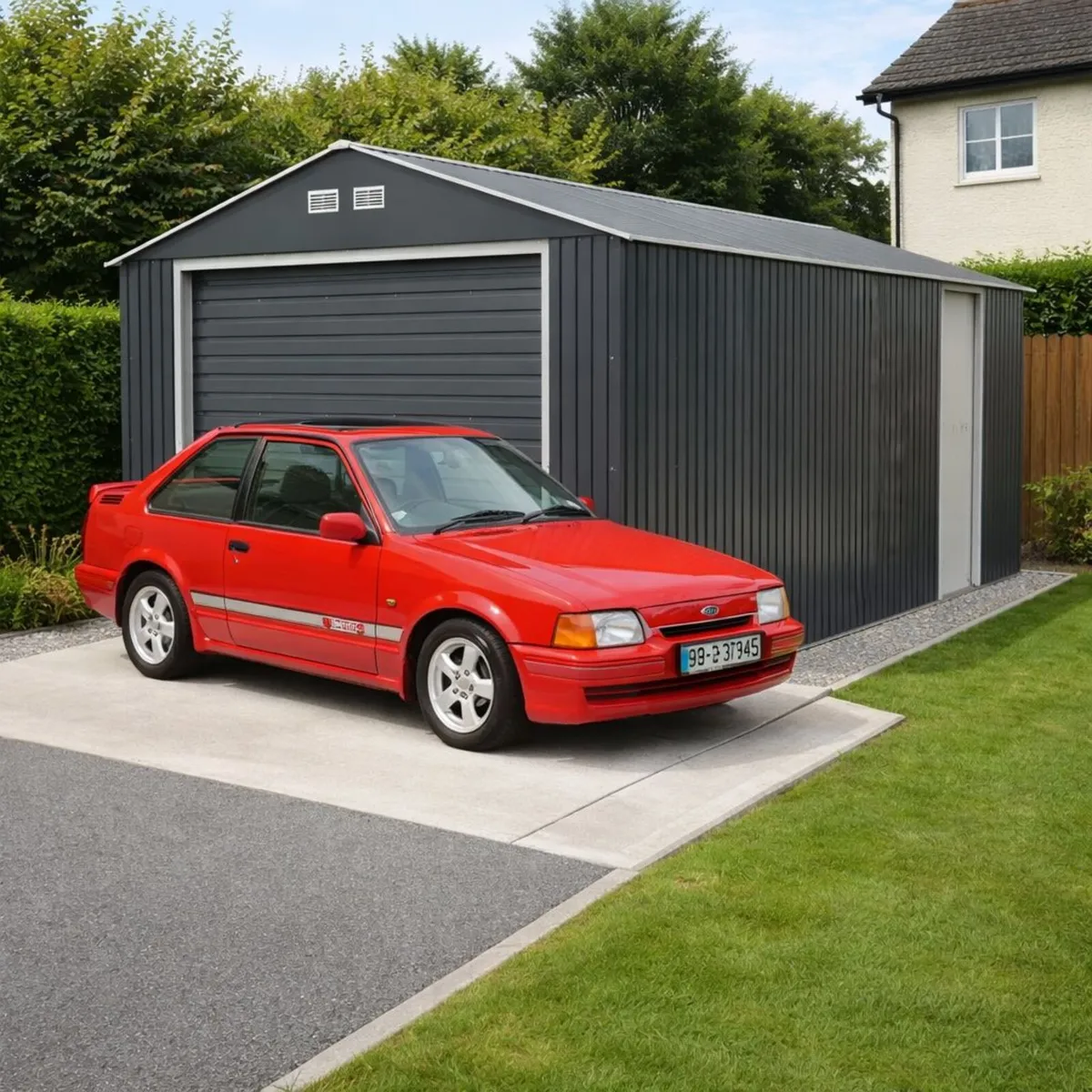 12×20 Olympian Steel Car Garages Delivered - Image 3