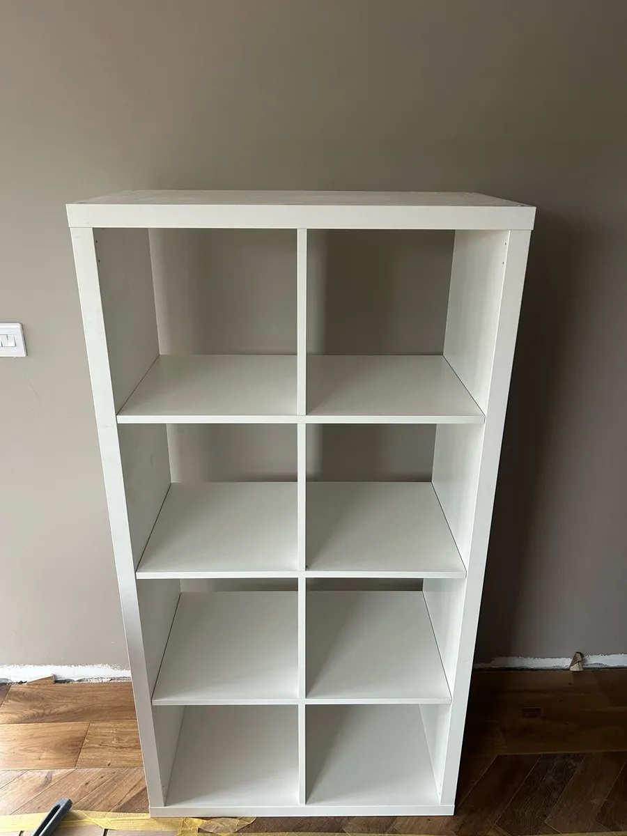IKEA 8 compartment cube storage system - Image 1