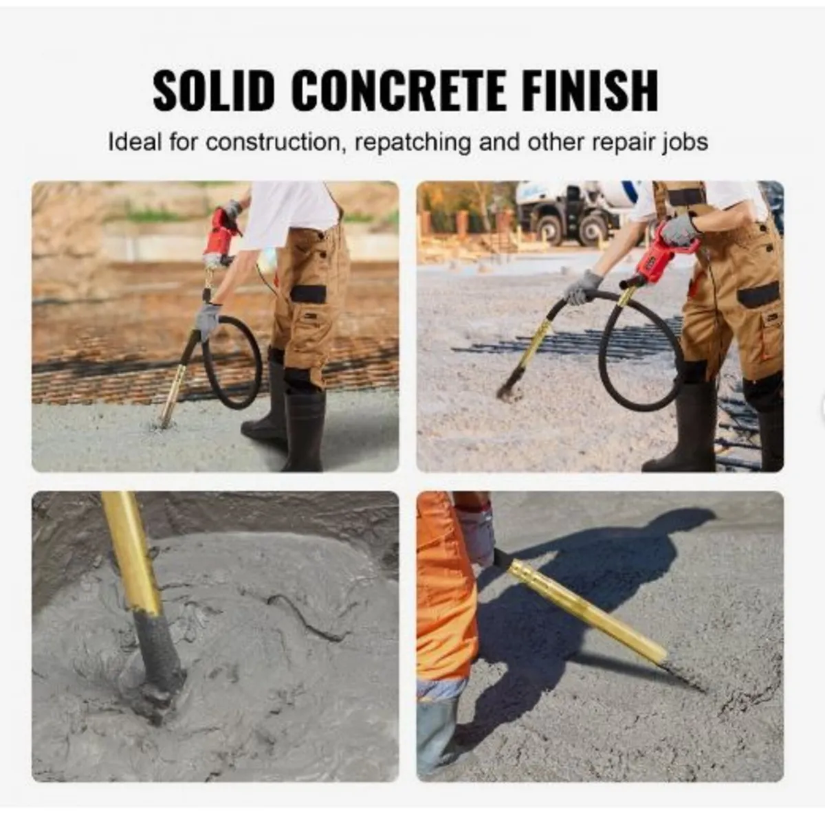 Handheld Concrete Vibrator, 960W - Image 2
