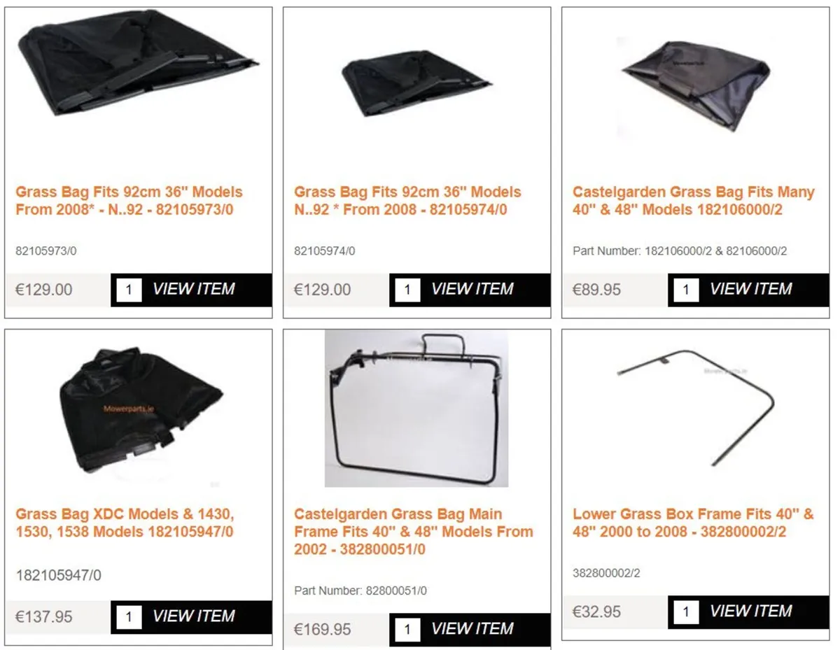 Castelgarden Mountfield Stiga Honda Alpina Parts - Image 3