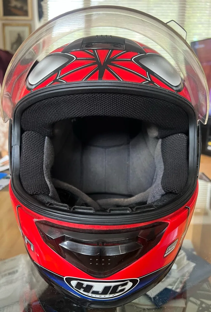 HJC Spider man motorcycle helmet - Image 3