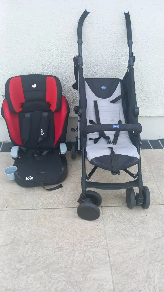 Car Seat and Pushchair