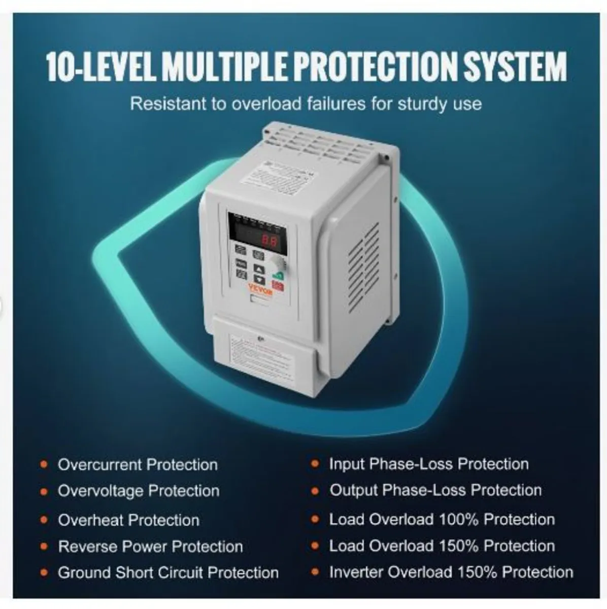 VFD 2.2KW 10A 3HP Variable Frequency Drive - Image 4