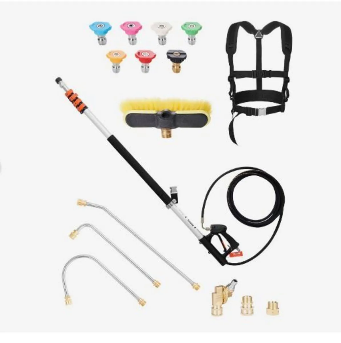 Pressure Washer Telescoping Wand, 24 ft - Image 4