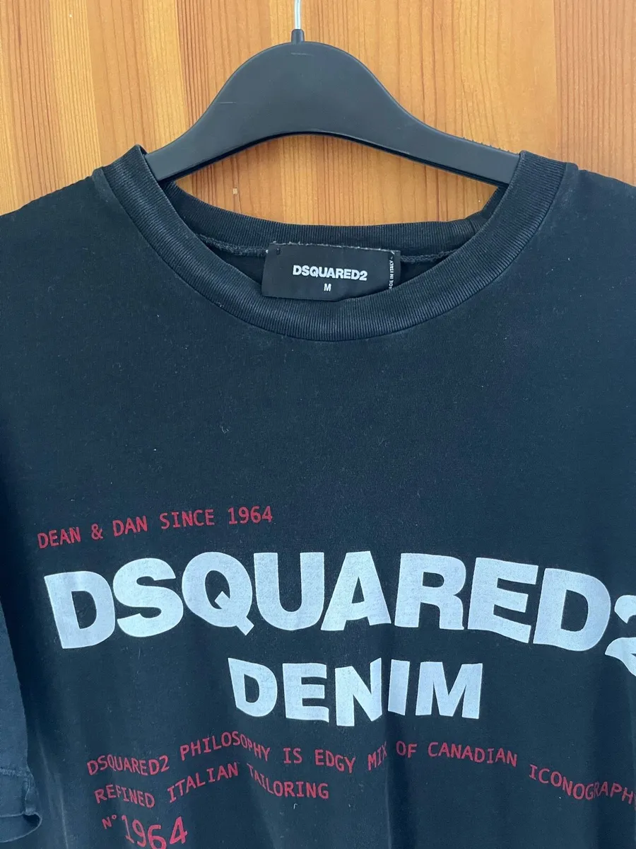 Dsquared2 T-shirt denim - Image 2