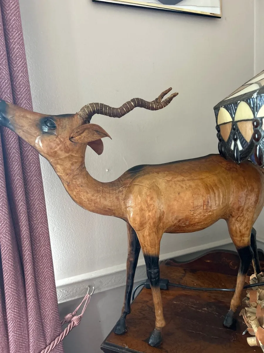 Vintage Leather Antelope - Image 2