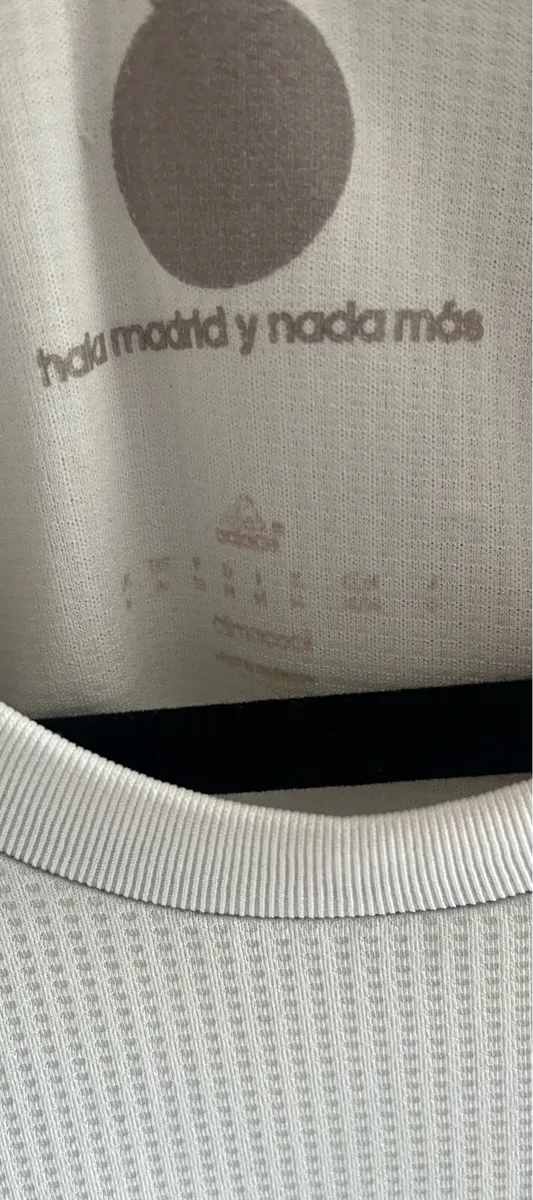 Real Madrid white jersey