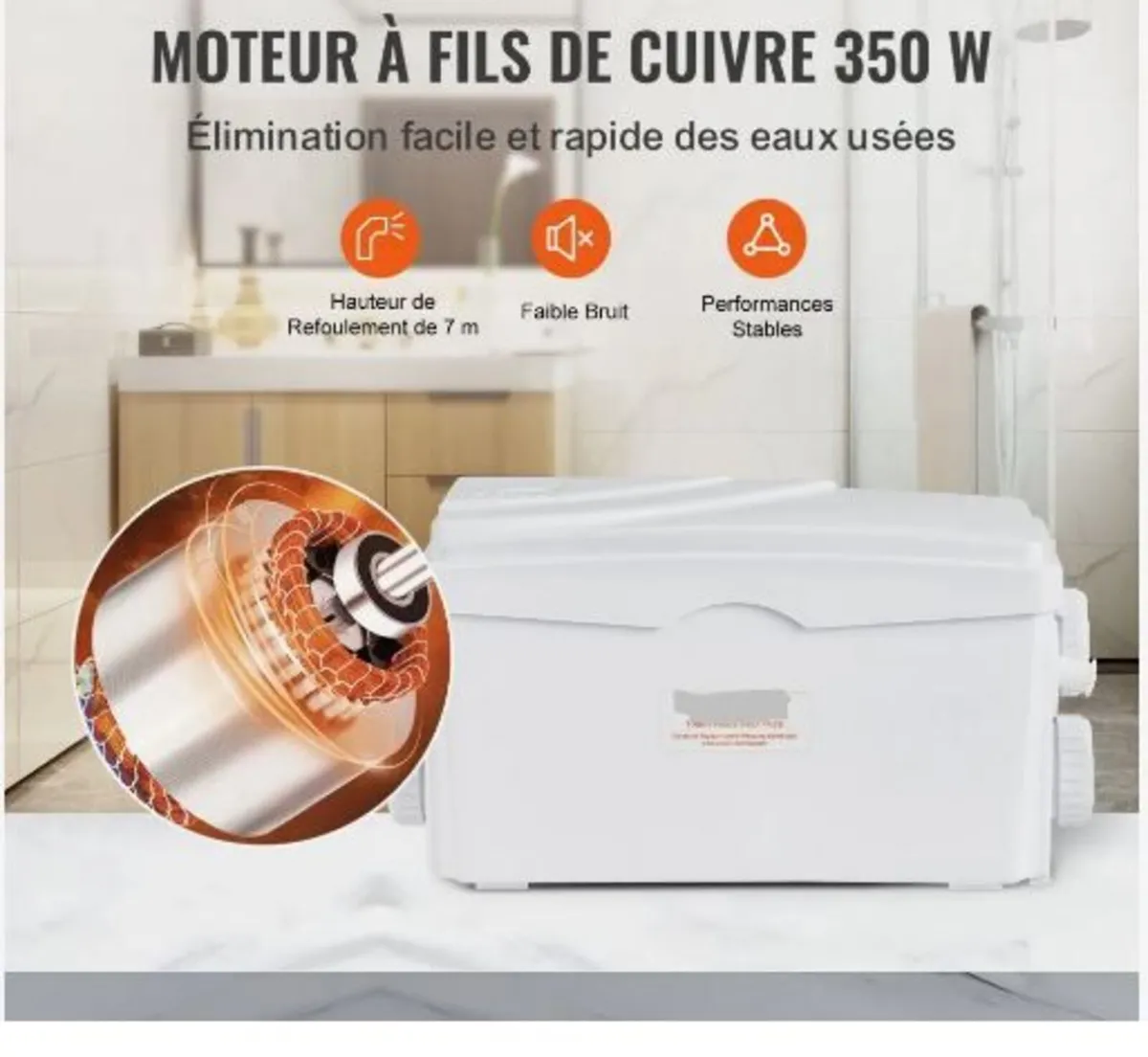 Macerator Pump, 350W - Image 3