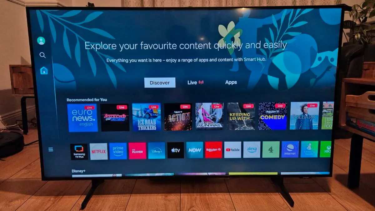 Samsung 50" 8-Series Crystal UHD 4K Smart TV - Image 1