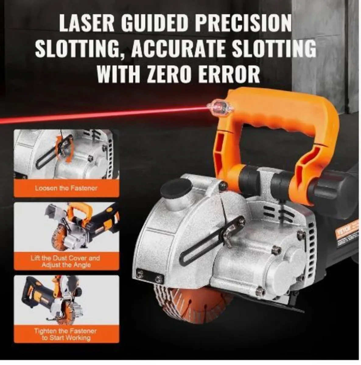 Electric Wall Chaser, Wall Groove Cutting - Image 1