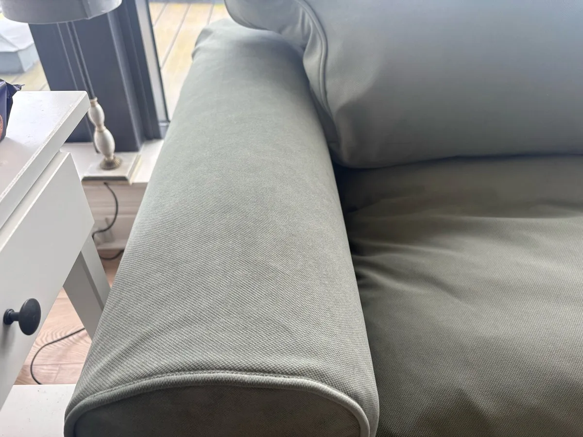 3 Seat Sofa / Couch with foot stool - Image 4