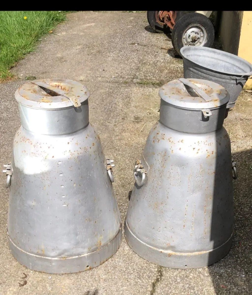 Antique Milk Churns