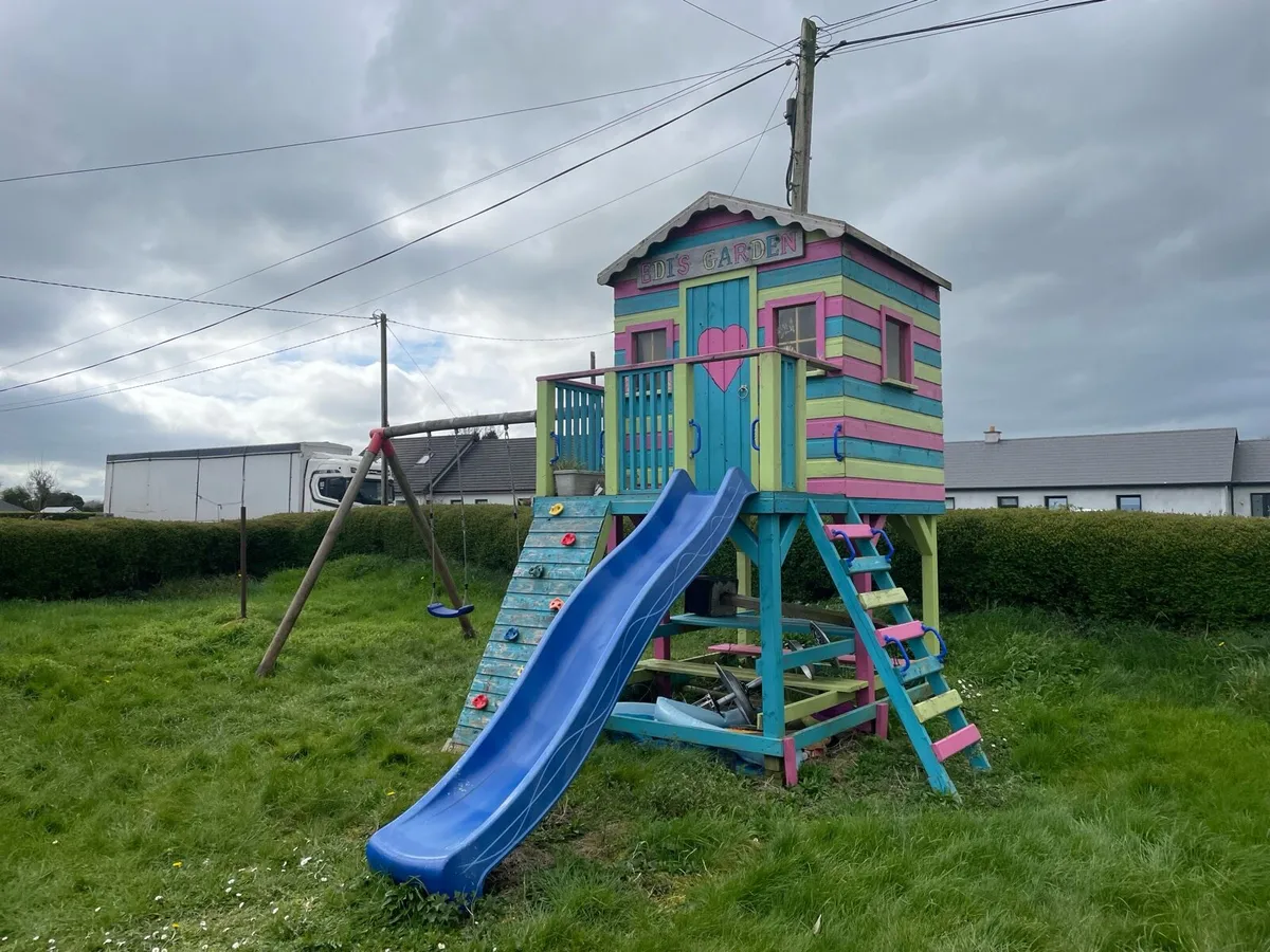 Play House with Swings and Slide - Image 2