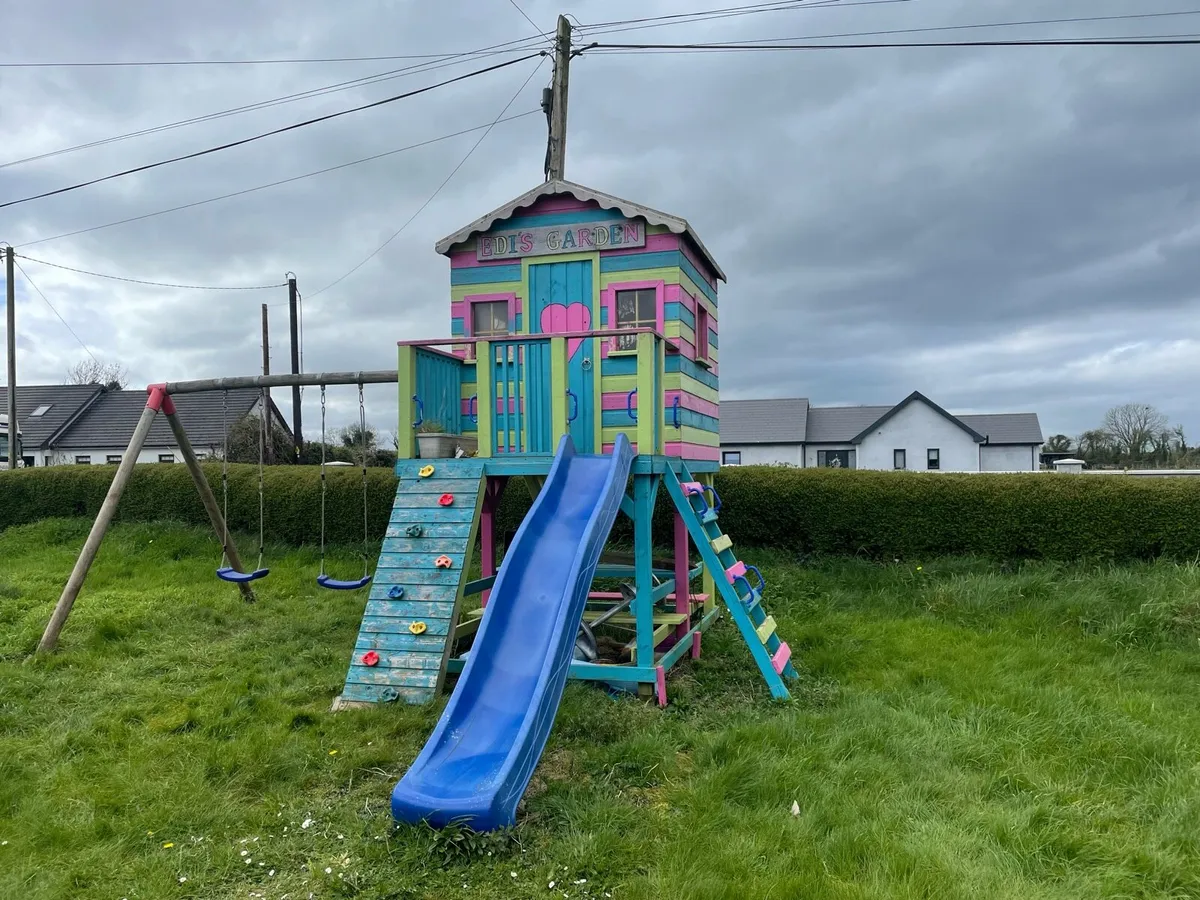 Play House with Swings and Slide - Image 3