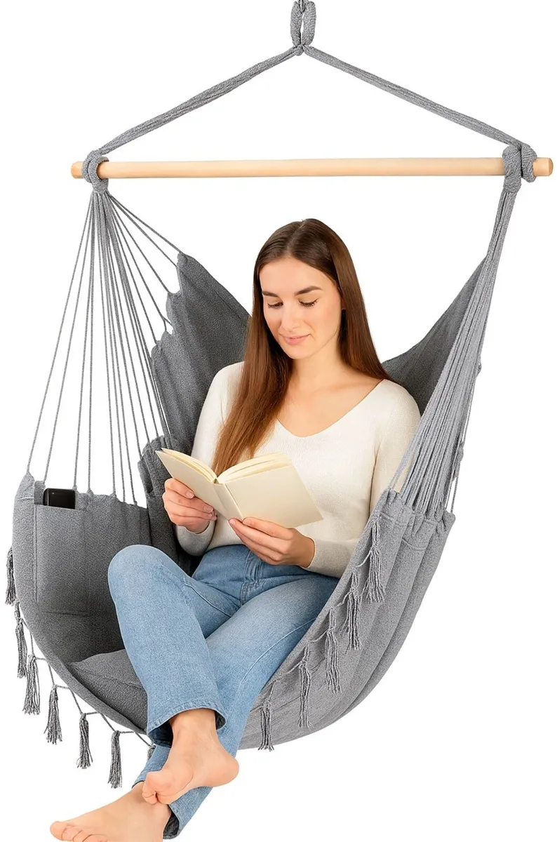 Hammock Swing Hanging Chair Garden - Image 3