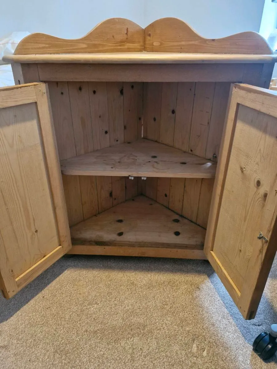 Bathroom corner press and wall mounted cabinet - Image 2