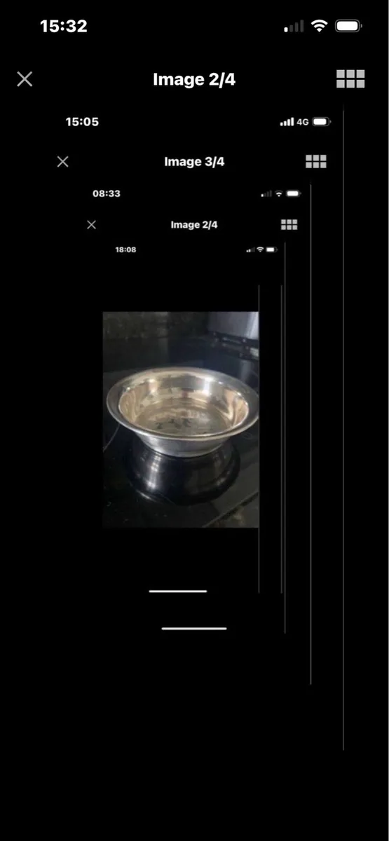 Silver Plate Wine Bottle Coaster - Image 3