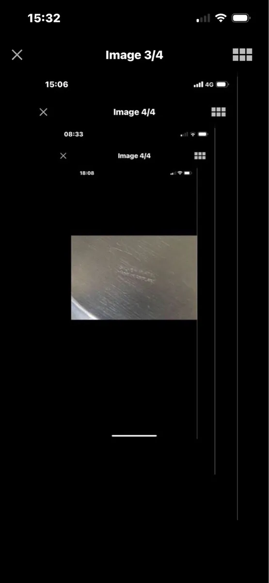 Silver Plate Wine Bottle Coaster - Image 4