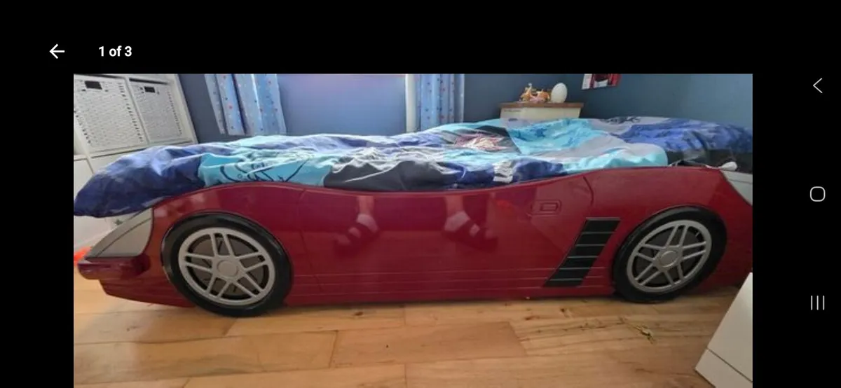 Boys Racecar Bed - Image 1