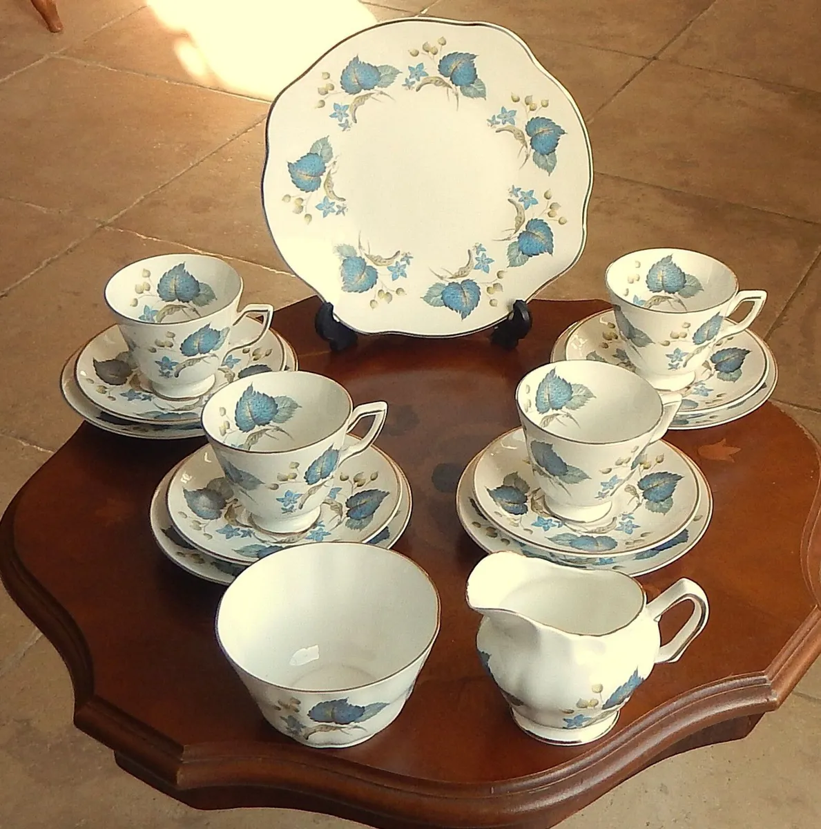 15 Piece Royal Tara Tea Set - Image 1