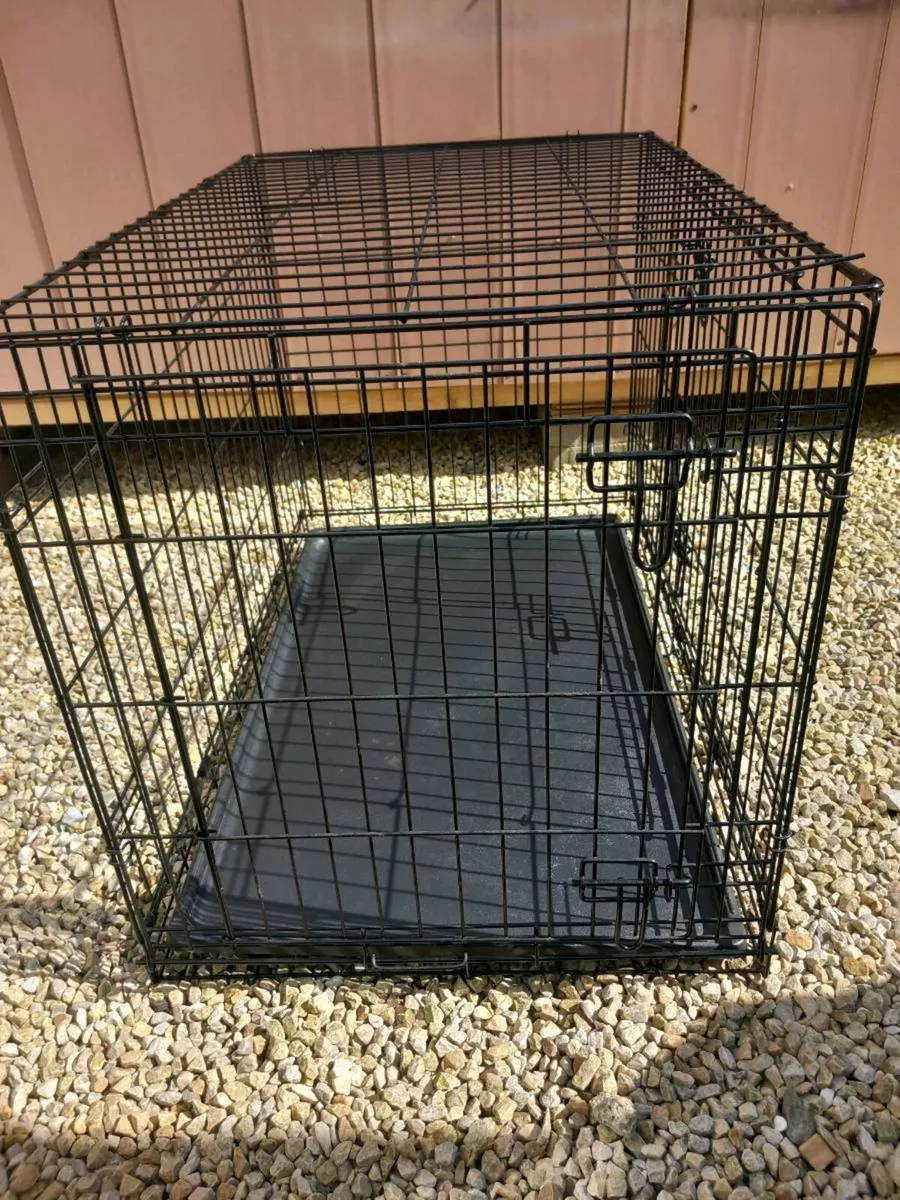 Large Dog travel crate - Image 1