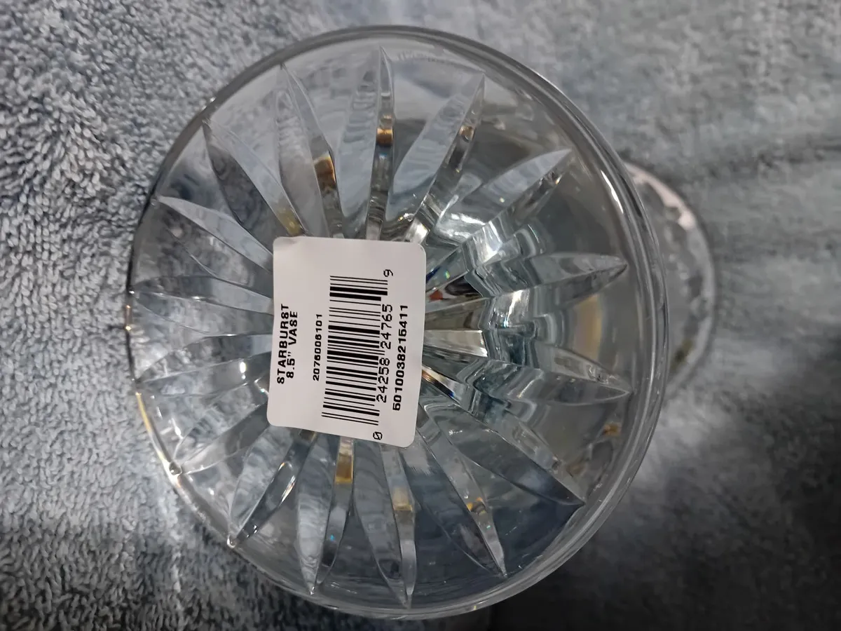 Waterford Crystal Starburst Vase - Image 2