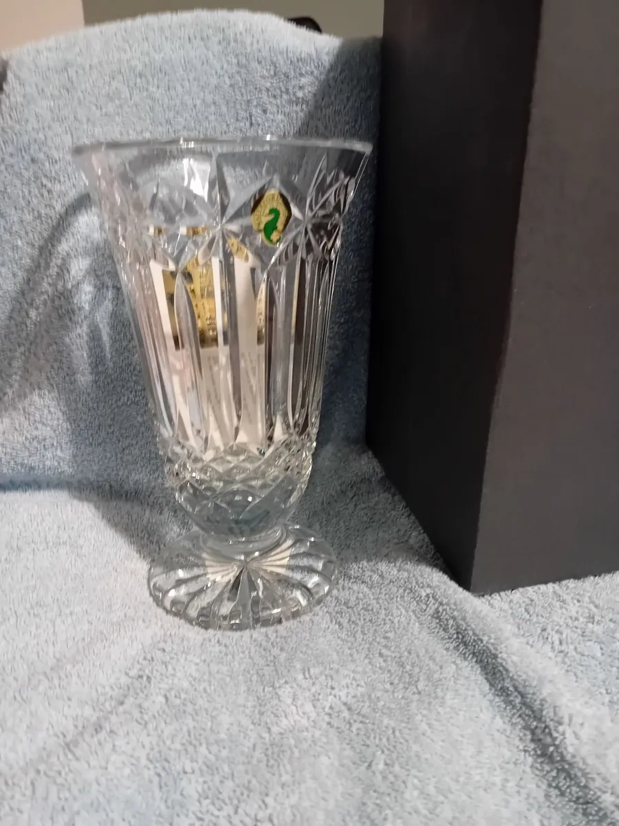Waterford Crystal Starburst Vase - Image 1
