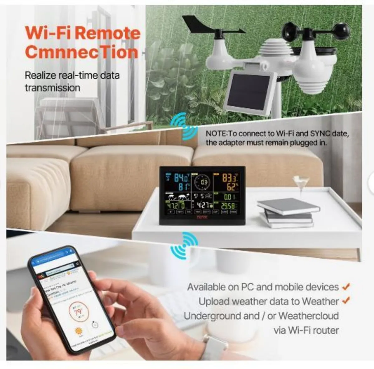 7-in-1 Wi-Fi Weather Station - Image 2
